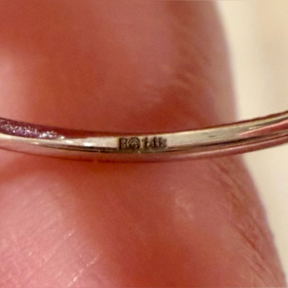Babygold Stacking Ring - Picture 6 of 6